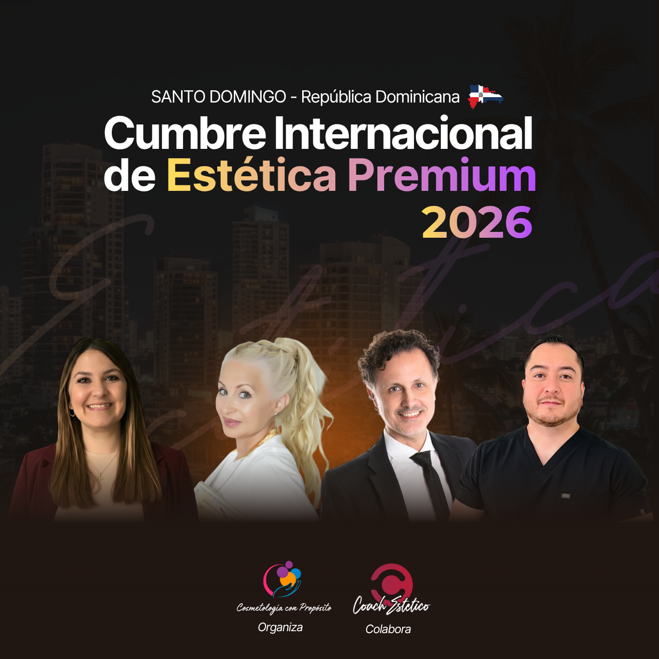 Portada oficial Cumbre Internacional de Estética Premium 2026